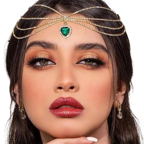 Dame Kopfbedeckung Braut Vintage Hairband Wunderschöne Barockkopfbedeckung Bachelorette Party Herz Glitzerte Kristall Dame Kopfbedeckung Braut Vintage Hairband Wunderschöne Barockkopfbedeckung Bachelorette Party Herz Glitzerte Kristall von HDOYTXXM