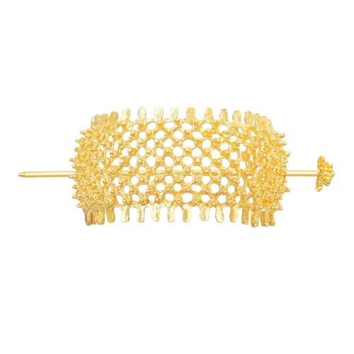 Elegant Openwork Hair Stick Geschnitzte Filigrane Haarbrötchen Für Frauen Mädchen Haarbrötchen Für Ethnische Thailändische Kopfbedeckung Haarschmuck von HDOYTXXM