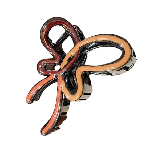 Farbkontrast Bowknot Haarclip Bequem Zum Tragen Von Frisuren Clip Für Verschiedene Haare Frauen Haardekoration von HDOYTXXM
