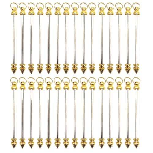HDOYTXXM 30pcs Metall Stick Schmuckanhänger Mehrzweckmetallstangenanharm Für Erstellen Von Einzigartigen Halsketten Und Ohrringen von HDOYTXXM