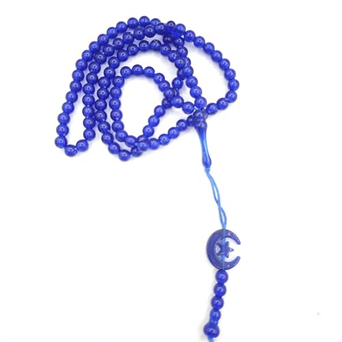 HDOYTXXM 99-zahlende Tasbih Perlen 8mm Rosenkranz Tasbih Wrap Armbänder Halskette Eid Für Männer Frauen Handgefertigte Gebetsperlen von HDOYTXXM