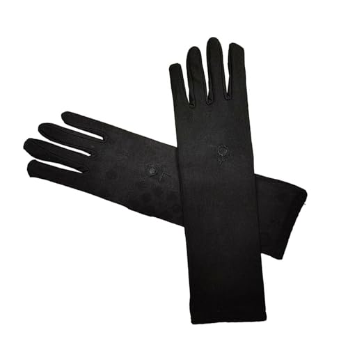 HDOYTXXM Damen Outdoor Handschuhe Für Muslime Sonnenschutz Handhandschuhe Islamische Handschuhe Weiche Dehnbare Arabische Handschuhe Für Freizeitkleidung von HDOYTXXM