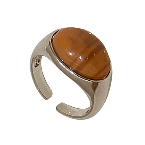 HDOYTXXM Einstellbare Retro Inspir Ringe Mit Schmuckzubehördekoration Für Natursteinakzent Für Den Modernen Trendsetter HDOYTXXM Einstellbare Retro Inspir Ringe Mit Schmuckzubehördekoration Für Natursteinakzent Für Den Modernen Trendsetter von HDOYTXXM