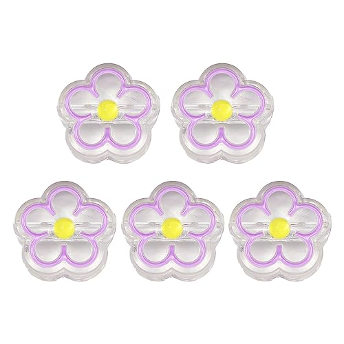 HDOYTXXM Einzigartige Abstandshalterperle Klare Lose Perlen Armbänder Halskette Herstellung Craft Crystal Arcylherlenschmuck Schmuck von HDOYTXXM