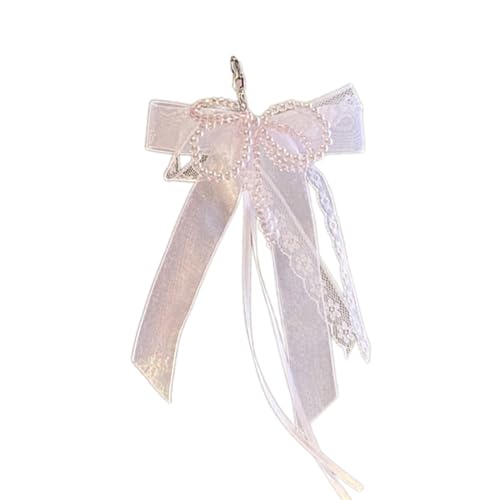 HDOYTXXM Einzigartiger Schmetterling Anhänger Keychain Perlen Keychain Keyring Telefon Charme Modezubehör Für Frauen Mädchen Bag Geldbörse von HDOYTXXM