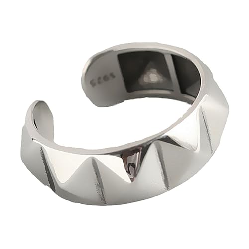 HDOYTXXM Elegante Diamanten Cut Zines Legierungsringe Für Trendige Frauen Retro Stile Tragbares Zubehör Für Daily Wear Partys Event Geometrisches Schmuck Geschenk HDOYTXXM Elegante Diamanten Cut Zines Legierungsringe Für Trendige Frauen Retro Stile Tragbares Zubehör Für Daily Wear Partys Event Geometrisches Schmuck Geschenk von HDOYTXXM