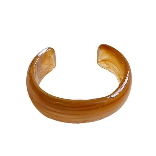 HDOYTXXM Elegantes Klares Harz Florales Druckarmband Für Frauen Stilvolle Tragbare Schmuckgeschenkideen Süße Pastelles Designs Stilvoller Harzgedruckte Handgelenk Schmuck Schmuck von HDOYTXXM