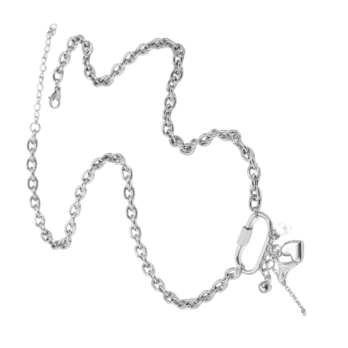 HDOYTXXM Fashion Forward Multi Charm Collar Kette Leicht Körperfreundliches Design Trendy Accessoire Für Moderne Outfits Vielseitige Modekette Für Frauen von HDOYTXXM