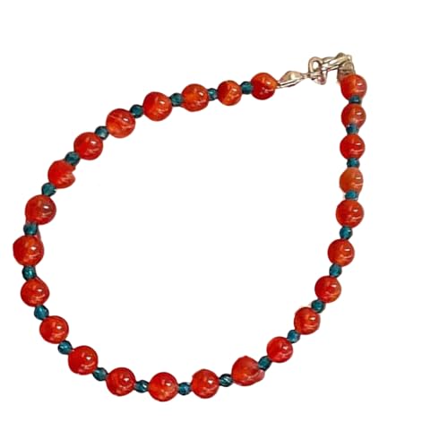 HDOYTXXM Künstlerische Perlenstreckkettenarmband Elegante Farbkombination Tragbarer Unisex Schmuck Für Besondere Veranstaltungskleidung von HDOYTXXM