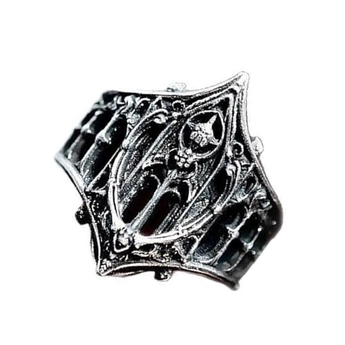 HDOYTXXM Mittelalterlich Inspirierte Gothische Ringe Vintage Zierdesign Premium Kirsine Zum Stapeln Oder Tragen Mehrerer Größen Komfort Pass Gothic HDOYTXXM Mittelalterlich Inspirierte Gothische Ringe Vintage Zierdesign Premium Kirsine Zum Stapeln Oder Tragen Mehrerer Größen Komfort Pass Gothic von HDOYTXXM