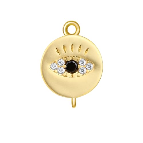 HDOYTXXM Mode Böse Augen Schmuck Charme Mit Funkelnden Zirkonia Handgefertigte Halskette Und Schlüsselanhänger Ohrringe Accessoires Halskette Und Armband Anhänger von HDOYTXXM