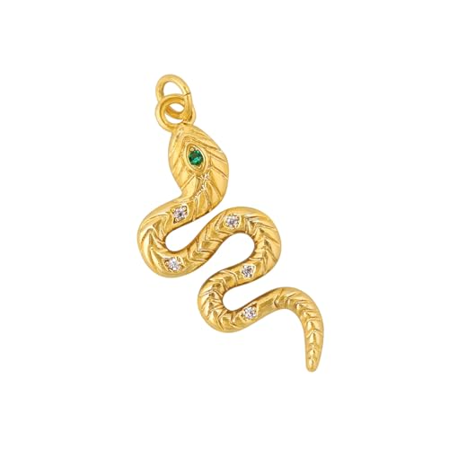 HDOYTXXM Modische Schlange Halskette Anhänger Mit Schimmernden Zirkonsteinen Party Tragen Schmuck Charme Elegant Ohrringe Accessoires Schlangeform HDOYTXXM Modische Schlange Halskette Anhänger Mit Schimmernden Zirkonsteinen Party Tragen Schmuck Charme Elegant Ohrringe Accessoires Schlangeform von HDOYTXXM