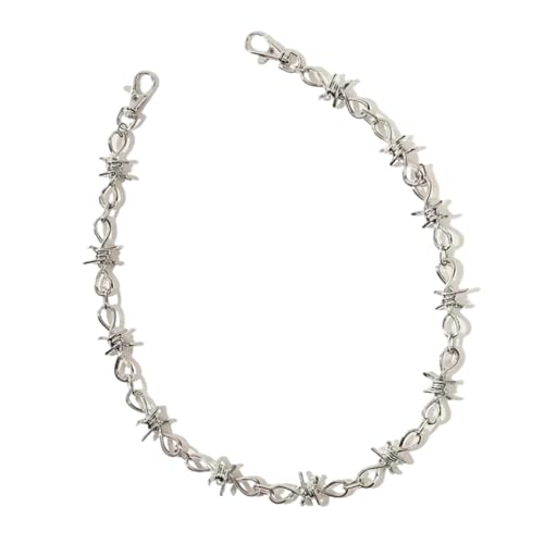 HDOYTXXM Punk Rock Jeans Accessoire Metal Thorn Chain Multi Purpose Metal Taille Für Herren Streetwear Mode Herren Hip Hop HDOYTXXM Punk Rock Jeans Accessoire Metal Thorn Chain Multi Purpose Metal Taille Für Herren Streetwear Mode Herren Hip Hop von HDOYTXXM