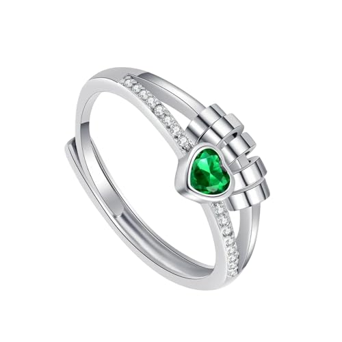 HDOYTXXM Robte Messing Daumenringe Mit Herz Und Spinner Perlen Designs Die Für Ängstliche Linderung Und Stressmanagement Bequem Sind HDOYTXXM Robte Messing Daumenringe Mit Herz Und Spinner Perlen Designs Die Für Ängstliche Linderung Und Stressmanagement Bequem Sind von HDOYTXXM