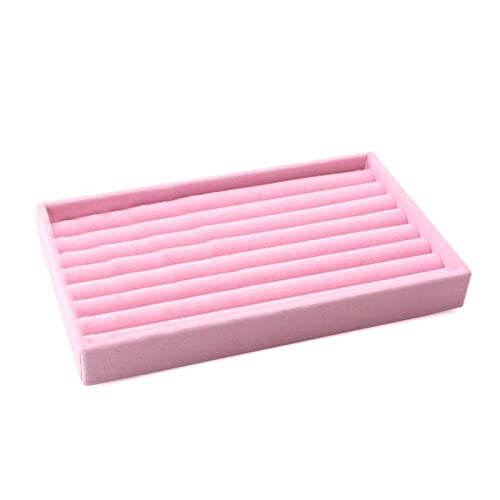 HDOYTXXM Schmucktablett Stapelbar Schmuck Schubladen Tablett Ohrringe Halskette Armband Display Showcase Ohrringe Box Für Frauen von HDOYTXXM