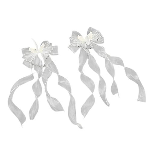 Haarspange Mit Schleife Flügel Für Damen Teenager 2000er Jahre Subkulturen Haarspange Spitzenschleifen Seitennadel Neuheit Haarformungszubehör 1 Paar von HDOYTXXM