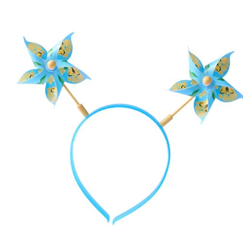 Handgefertigte Windmühlen Stirnbänder Weiches Einzigartiges Haar Hoop Mehrfachstile Kopfschmuck Für Die Familienfertigung von HDOYTXXM