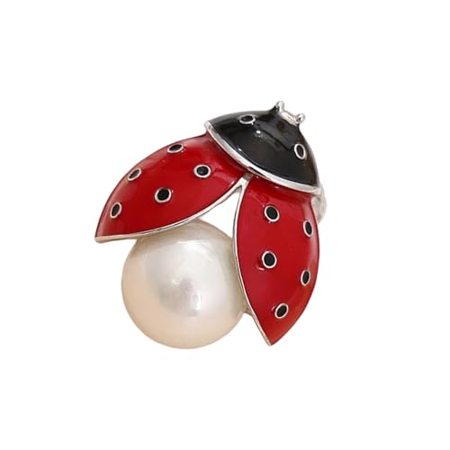 Künstlerische Drop Oil Ladybirds Brosche Mit Kompliziertem Design Und Nicht Schlauer Befestigungsmechanismus Schimmernde Marienbirds Geschenkschmuck Luxuslegierung Kristall Brosche von HDOYTXXM