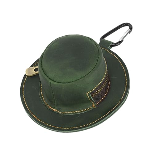 Kuhjunge Geformte Kleine Münzbrettung Für Männer Frauen Echte Leder Reißverschlussbeutel Change Miniatur Brieftasche von HDOYTXXM