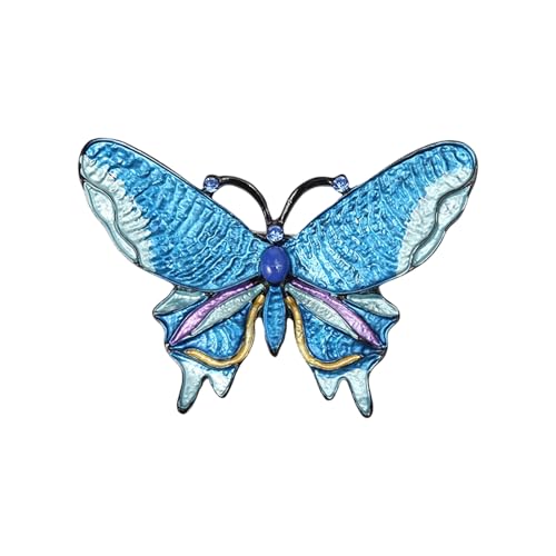 Mode Butterflyförmige Emaillierte Pin Legierungsschalel Mit Accessoire Für Formelles Event Und Tägliches Verschleißmodie Schmelzschmuckgeschenk von HDOYTXXM