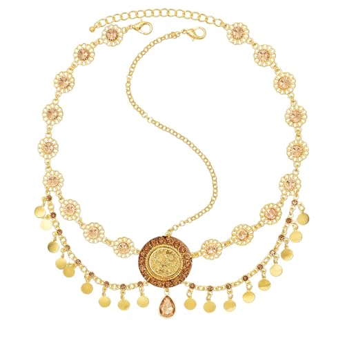 Mode Pailletten Quader Quasten Stirnbänder Stilvolle Kopfbedeckung Kreativer Kopfkette Für Verschiedene Haartypen von HDOYTXXM