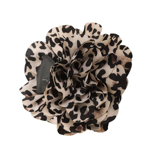 Modische Retro Haarspange Mit Leopardenmuster Elegante Haarteile Haarnadel Bequeme Party Kopfbedeckung Für Stilvolle Frauen von HDOYTXXM