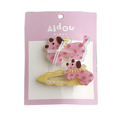 Packung Mit 2 Süßen Cartoon Tierhaarclip Für Mädchen Und Kleinkind Schöne 2000er Haare Barrettes Haarzubehör Für Tägliche Verschleiß von HDOYTXXM