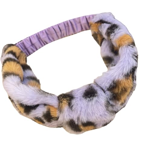 Plüsch Haarband Zum Gesichtswaschen Laufen Bandeau Haarband Modisches Fitness Zubehör Workout Elastisches Stirnband von HDOYTXXM