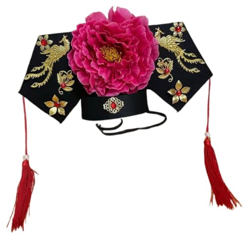 Raffinierte Queenly Hair Ornamente Einzigartige Ethnische Kopfbedeckung Quasten Kopfbedecke Abendkleid Hair Accessoire von HDOYTXXM