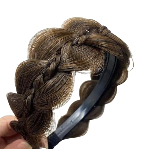Realistische Synthetische Faserfaserfischknochengeflecht Haarband Twist Braid Hairhoop Perfekt Für Vielbeschäftigte Und Schüler von HDOYTXXM
