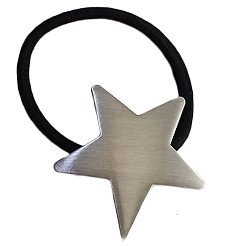 Star Ponytailhalter Star Haar Binde Metall Hair Binde Stern Drückung Haare Rucks von HDOYTXXM