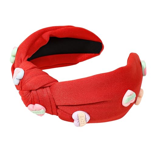 Valentines Love Decor Stirnband Für Frauen Mädchen Nicht Schlupf Knoten Turban Stirnband Make Up Hairhoop Süßes Herz Charme Haar Hoop Valentines Love Decor Stirnband Für Frauen Mädchen Nicht Schlupf Knoten Turban Stirnband Make Up Hairhoop Süßes Herz Charme Haar Hoop von HDOYTXXM