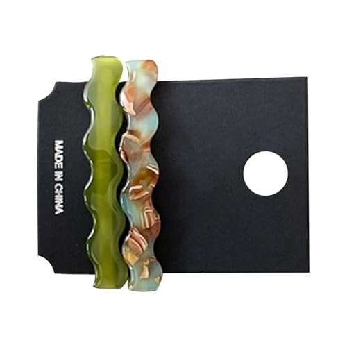 Zeitgenössische Haarnadel Geometrische Linien Strukturierte Design Haarclip Haardekoration Für Schlupfhalte Und Trendige Anziehungskraft von HDOYTXXM