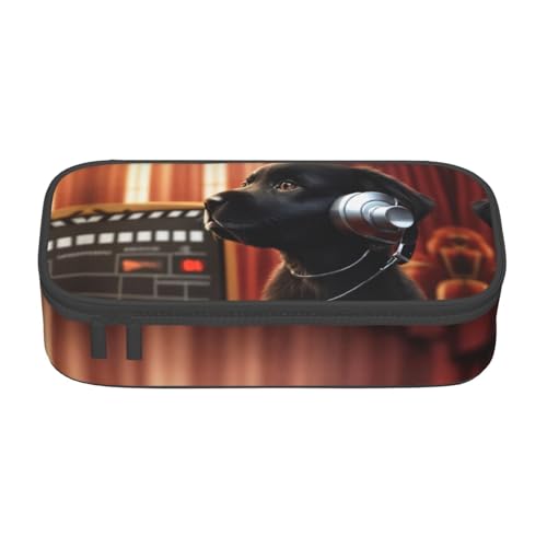 HDSKFNS Federmäppchen mit Welpenmotiv, großes Fassungsvermögen, perfekt für Arbeit und Reisen von HDSKFNS