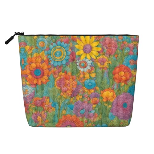 HDSKFNS Kosmetiktasche für Damen, mit Reißverschluss, ideal für den täglichen Gebrauch auf Reisen von HDSKFNS