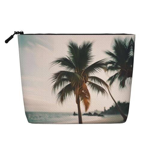 HDSKFNS Kosmetiktasche mit Cartoon-Tauben-Motiv, Make-up-Tasche für Damen, Reise-Make-up-Tasche mit Reißverschluss, ideal für den täglichen Gebrauch, Reisen, Schwarz, Einheitsgröße von HDSKFNS