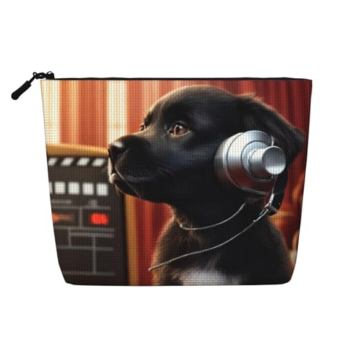 HDSKFNS Kosmetiktasche mit Hunde-Aufdruck, Make-up-Tasche für Damen, Reise-Make-up-Tasche mit Reißverschluss, ideal für den täglichen Gebrauch auf Reisen HDSKFNS Kosmetiktasche mit Hunde-Aufdruck, Make-up-Tasche für Damen, Reise-Make-up-Tasche mit Reißverschluss, ideal für den täglichen Gebrauch auf Reisen von HDSKFNS