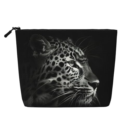 HDSKFNS Kosmetiktasche mit Leopardenmuster, Make-up-Tasche für Damen, Reise-Make-up-Tasche mit Reißverschluss, ideal für den täglichen Gebrauch auf Reisen HDSKFNS Kosmetiktasche mit Leopardenmuster, Make-up-Tasche für Damen, Reise-Make-up-Tasche mit Reißverschluss, ideal für den täglichen Gebrauch auf Reisen von HDSKFNS