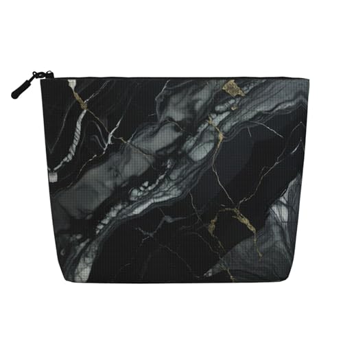 HDSKFNS Kosmetiktasche mit Marmor-Druck, für Damen, Reise-Make-up-Tasche mit Reißverschluss, ideal für den täglichen Gebrauch, Reisen von HDSKFNS