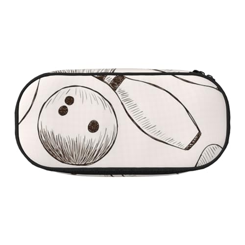 HDTVTV Bowling-Pins und Kugeln Bleistiftbeutel Stiftetui Tragbare Bleistifttasche Mit Reißverschluss Kosmetiktasche Tasche von HDTVTV