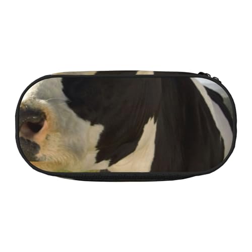 HDTVTV Kühe auf der Weide Bleistiftbeutel Stiftetui Tragbare Bleistifttasche Mit Reißverschluss Kosmetiktasche Tasche von HDTVTV