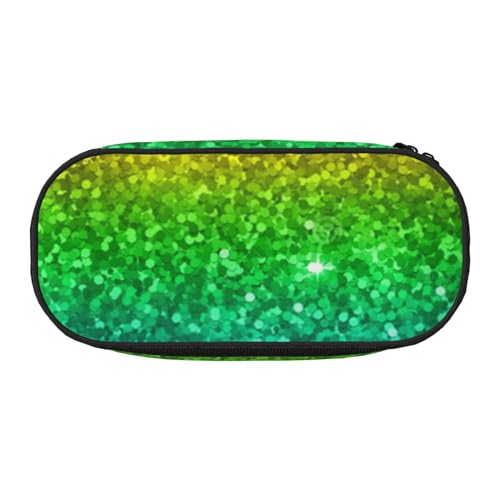 HDTVTV Mehrfarbiger Regenbogenglitzer Bleistiftbeutel Stiftetui Tragbare Bleistifttasche Mit Reißverschluss Kosmetiktasche Tasche von HDTVTV