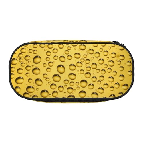 HDTVTV Nahaufnahme Bierglas Bleistiftbeutel Stiftetui Tragbare Bleistifttasche Mit Reißverschluss Kosmetiktasche Tasche von HDTVTV