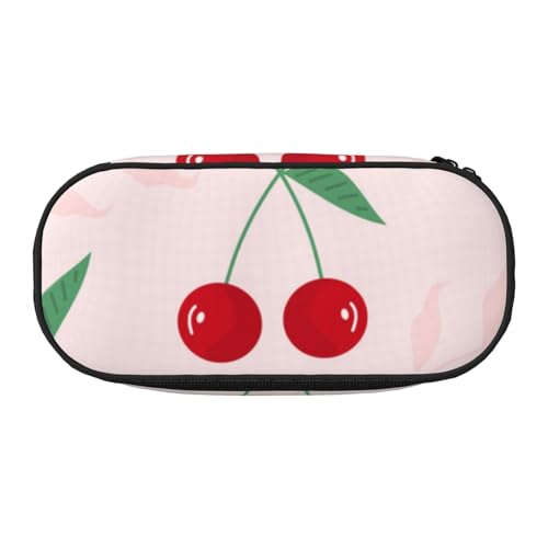 HDTVTV Rosarotes Kirschblatt Bleistiftbeutel Stiftetui Tragbare Bleistifttasche Mit Reißverschluss Kosmetiktasche Tasche von HDTVTV