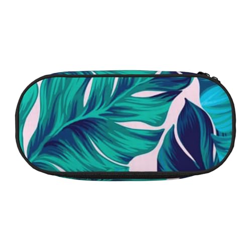 HDTVTV Tropische Palme Bleistiftbeutel Stiftetui Tragbare Bleistifttasche Mit Reißverschluss Kosmetiktasche Tasche von HDTVTV