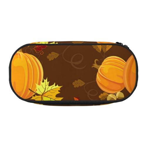 Herbst Blumenstil Herbst Natur Bleistiftbeutel Stiftetui Tragbare Bleistifttasche Mit Reißverschluss Kosmetiktasche Tasche von HDTVTV