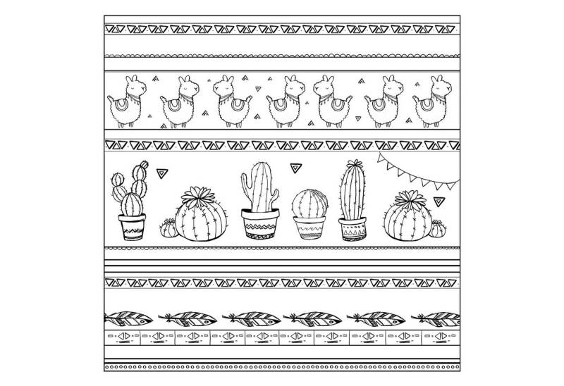 HDupont Seidenschal 3x Seidentuch 100% Seide - 90x90cm Lama - Weiß DUPCARPL002C, H DUPONT HDupont Seidenschal 3x Seidentuch 100% Seide - 90x90cm Lama - Weiß DUPCARPL002C, H DUPONT von HDupont
