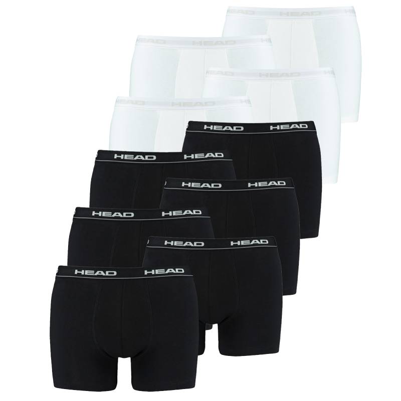 10 er Pack Head Herren Boxer Boxershorts Basic Pant Unterwäsche von HEAD