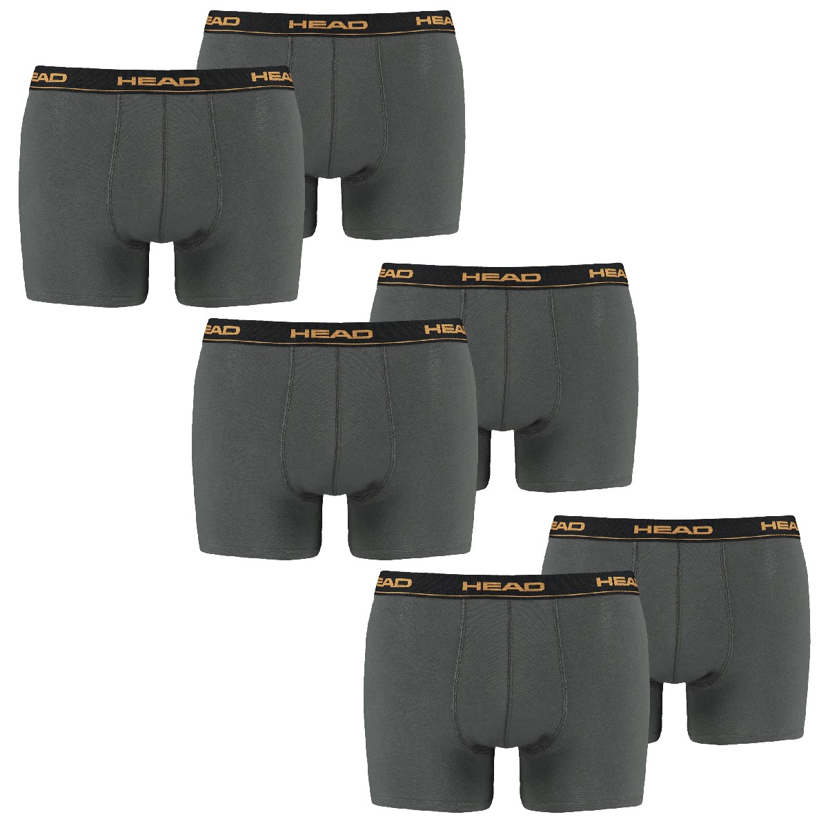 6 er Pack Head Herren Boxer Boxershorts Basic Pant Unterwäsche von HEAD