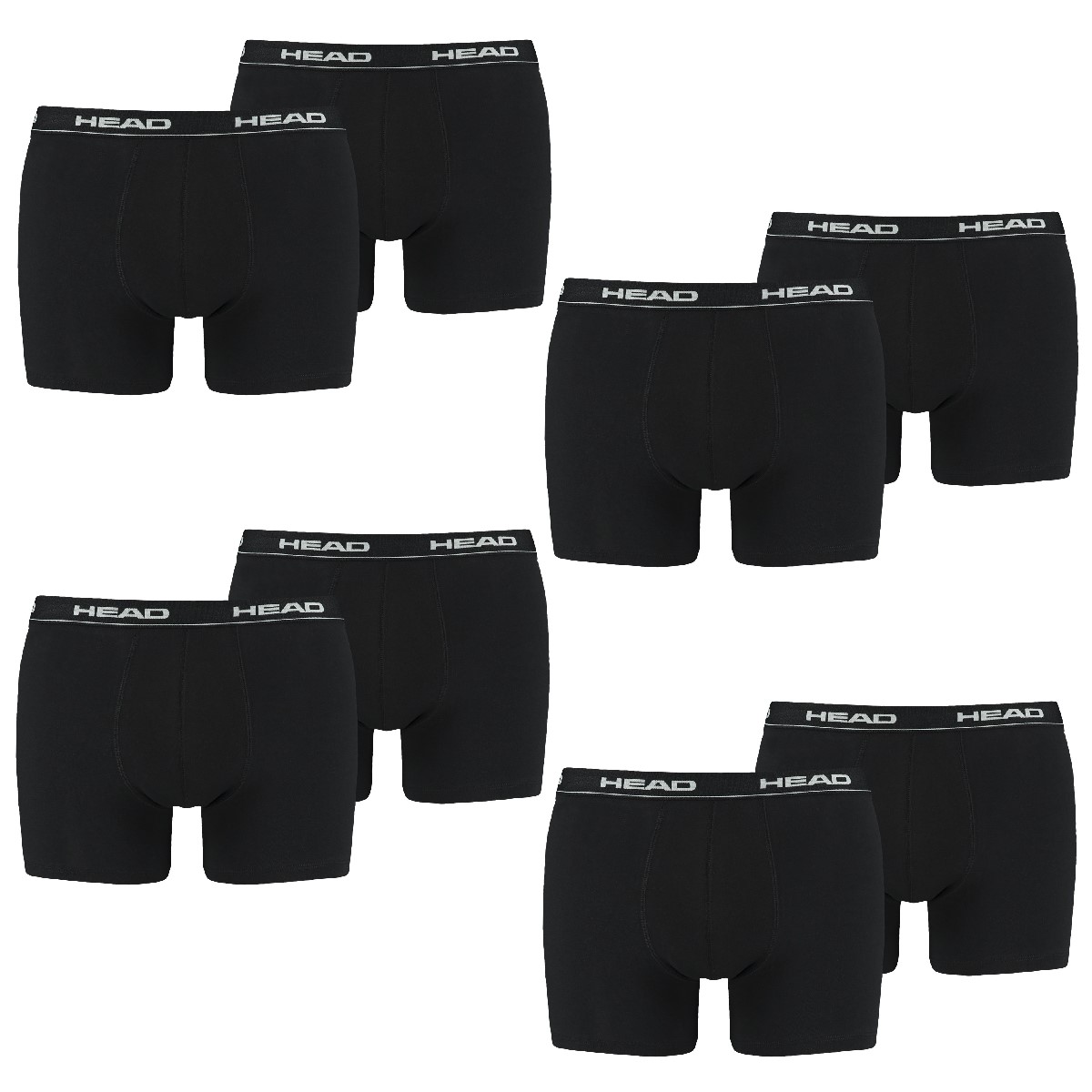 8 er Pack Head Boxer Boxershorts Men Pant Unterwäsche von HEAD
